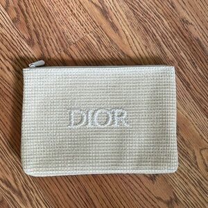 dior makeup bag/clutch